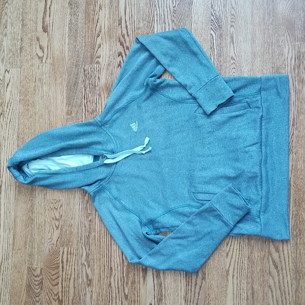 (S) Adidas The Ultimate Hoodie Pullover Drawstring Hoodie Activewear Athleisure